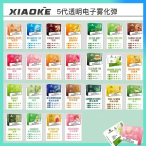 XIAOKE梟客煙彈五代電子菸彈3顆入適配五代主機